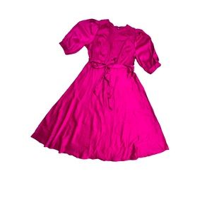 Pink Midi Dress Shein Curve 1XL